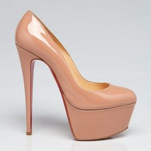 Christian Louboutin Victoria 160 Nude Patent 37